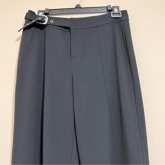 INC• Womens Belted Mid-Rise Wide Leg Pants - Picture 4 of 11